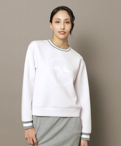 ADABAT STREAM / アダバットストリーム スウェット | UVカット/接触冷感 クロスフラッグ クールタッチプルオーバー | 詳細1