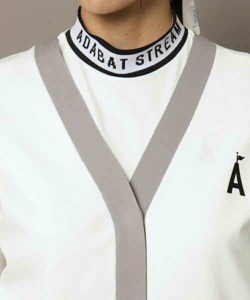 ADABAT STREAM / アダバットストリーム カーディガン・ボレロ | イージーケア Vネック カーディガン | 詳細19