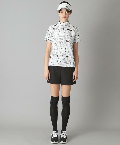 ADABAT STREAM / アダバットストリーム カットソー | UVカット/吸水速乾 タイポグラフィモックネックT | 詳細25