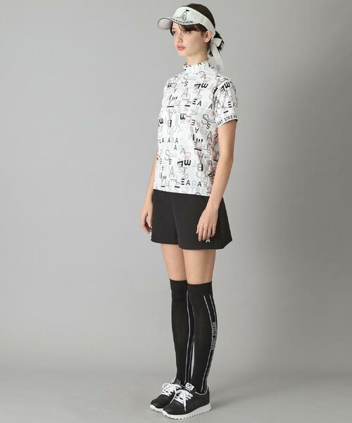 ADABAT STREAM / アダバットストリーム カットソー | UVカット/吸水速乾 タイポグラフィモックネックT | 詳細26