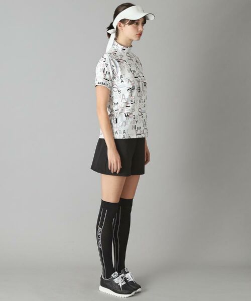 ADABAT STREAM / アダバットストリーム カットソー | UVカット/吸水速乾 タイポグラフィモックネックT | 詳細27