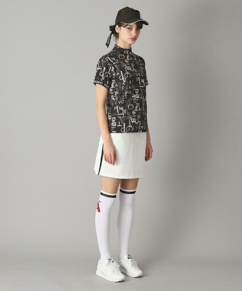 ADABAT STREAM / アダバットストリーム カットソー | UVカット/吸水速乾 タイポグラフィモックネックT | 詳細30