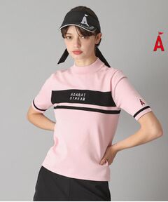 ADABAT STREAM / アダバットストリーム ニット・セーター | 半袖モックネック ニット