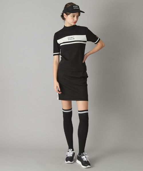 ADABAT STREAM / アダバットストリーム ニット・セーター | 半袖モックネック ニット | 詳細14