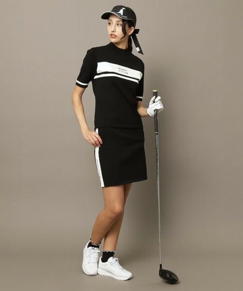 ADABAT STREAM / アダバットストリーム ニット・セーター | 半袖モックネック ニット | 詳細18