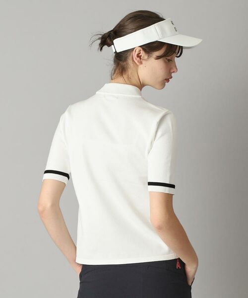 ADABAT STREAM / アダバットストリーム ニット・セーター | 半袖モックネック ニット | 詳細23