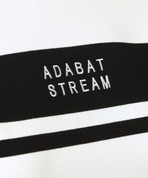ADABAT STREAM / アダバットストリーム ニット・セーター | 半袖モックネック ニット | 詳細30