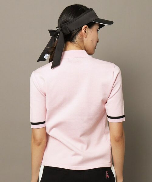 ADABAT STREAM / アダバットストリーム ニット・セーター | 半袖モックネック ニット | 詳細7