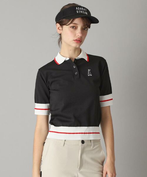 ADABAT STREAM / アダバットストリーム ニット・セーター | STREAMエースニット ポロシャツ | 詳細1
