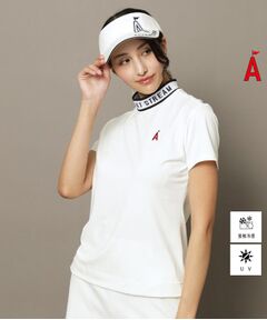 ADABAT STREAM / アダバットストリーム カットソー | UVカット/接触冷感 クールタッチストレッチモックネックT