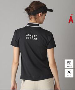 ADABAT STREAM / アダバットストリーム カットソー | UVカット/接触冷感 クールタッチストレッチモックネックT