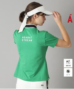ADABAT STREAM / アダバットストリーム カットソー | UVカット/接触冷感 クールタッチストレッチモックネックT