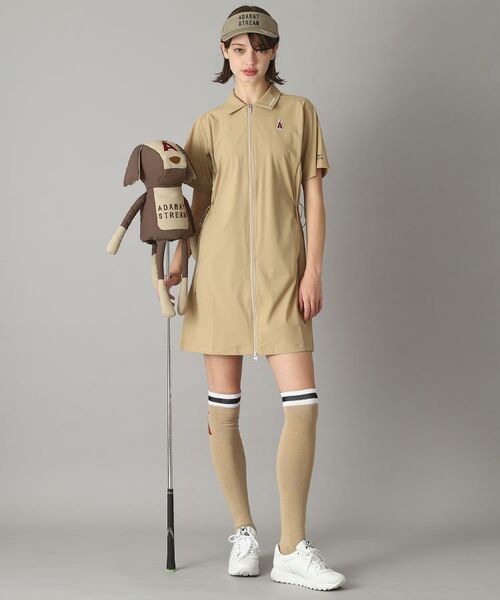 ADABAT STREAM / アダバットストリーム ワンピース | UVカット/接触冷感 クールタッチジップアップワンピース | 詳細15