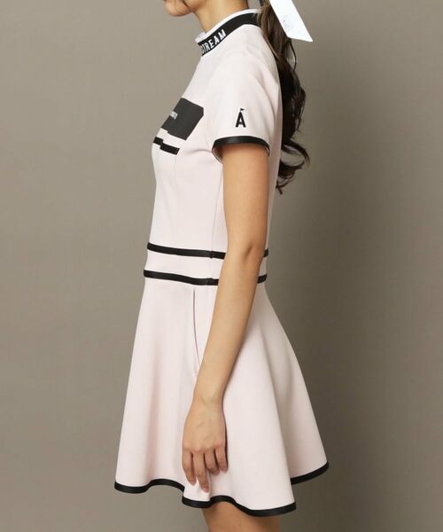ADABAT STREAM / アダバットストリーム ワンピース | UVカット/吸水速乾 クールタッチロゴラインワンピース | 詳細15