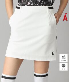 ADABAT STREAM / アダバットストリーム ミニ・ひざ丈スカート | UVカット/接触冷感 クールタッチ バックプリーツスカート