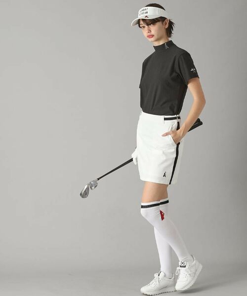 ADABAT STREAM / アダバットストリーム ミニ・ひざ丈スカート | UVカット/接触冷感 クールタッチ バックプリーツスカート | 詳細13