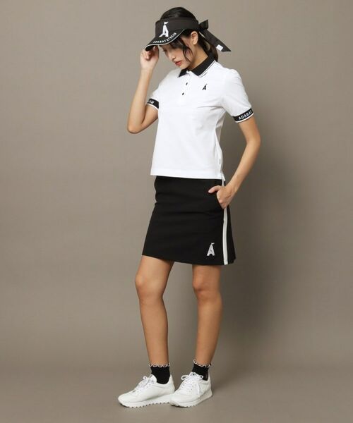 ADABAT STREAM / アダバットストリーム ミニ・ひざ丈スカート | UVカット/接触冷感 クールタッチ バックプリーツスカート | 詳細3