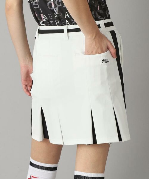 ADABAT STREAM / アダバットストリーム ミニ・ひざ丈スカート | UVカット/接触冷感 クールタッチ バックプリーツスカート | 詳細7