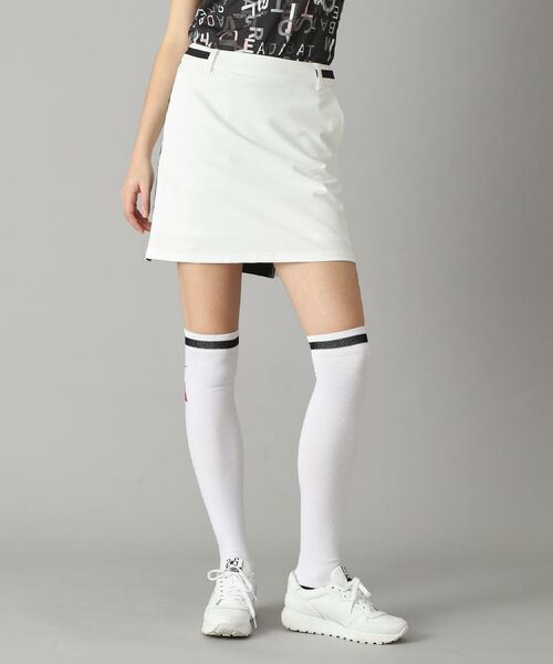 ADABAT STREAM / アダバットストリーム ミニ・ひざ丈スカート | UVカット/接触冷感 クールタッチ バックプリーツスカート | 詳細8
