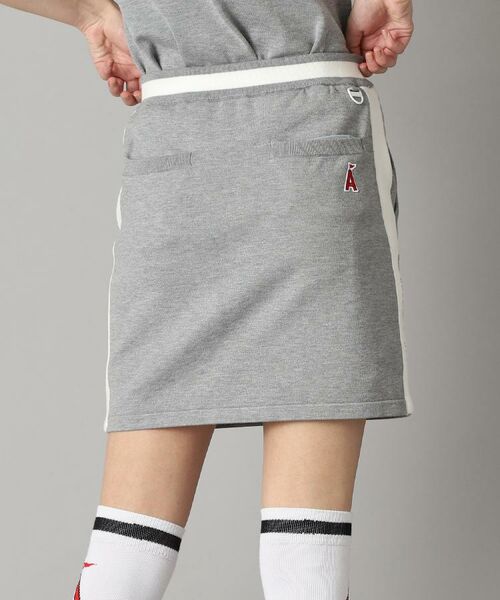 ADABAT STREAM / アダバットストリーム ミニ・ひざ丈スカート | サイドラインニットスカート | 詳細13