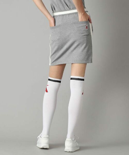 ADABAT STREAM / アダバットストリーム ミニ・ひざ丈スカート | サイドラインニットスカート | 詳細16