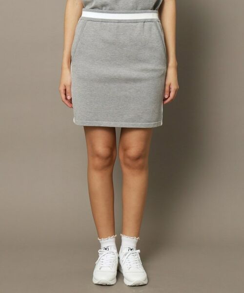 ADABAT STREAM / アダバットストリーム ミニ・ひざ丈スカート | サイドラインニットスカート | 詳細24