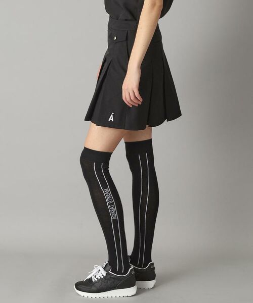 ADABAT STREAM / アダバットストリーム ミニ・ひざ丈スカート | 撥水加工 ボックスプリーツ ストレッチ スカート | 詳細4