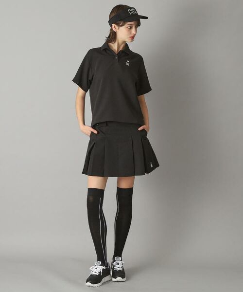 ADABAT STREAM / アダバットストリーム ミニ・ひざ丈スカート | 撥水加工 ボックスプリーツ ストレッチ スカート | 詳細6