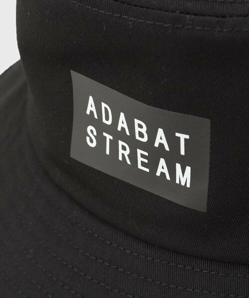 ADABAT STREAM / アダバットストリーム ハット | ボックスロゴ バケットハット | 詳細5