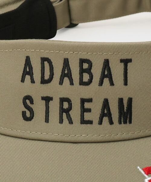 ADABAT STREAM / アダバットストリーム サンバイザー | ADABAT STREAM ロゴバイザー | 詳細6