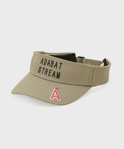 ADABAT STREAM/アダバットストリーム ADABAT STREAM ロゴバイザー ピンクベージュ(053) 00 ADABAT STREAM/アダバットストリーム ADABAT STREAM ロゴバイザー ピンクベージュ(053) 00