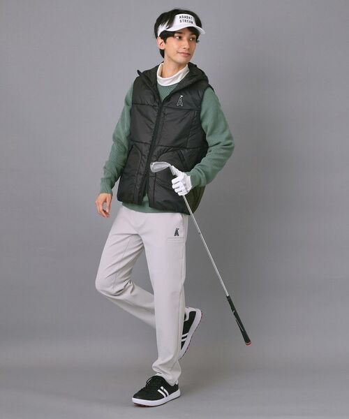 ADABAT STREAM / アダバットストリーム ニット・セーター | 布帛コンビクルーネックニット | 詳細15