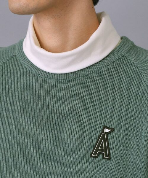 ADABAT STREAM / アダバットストリーム ニット・セーター | 布帛コンビクルーネックニット | 詳細20