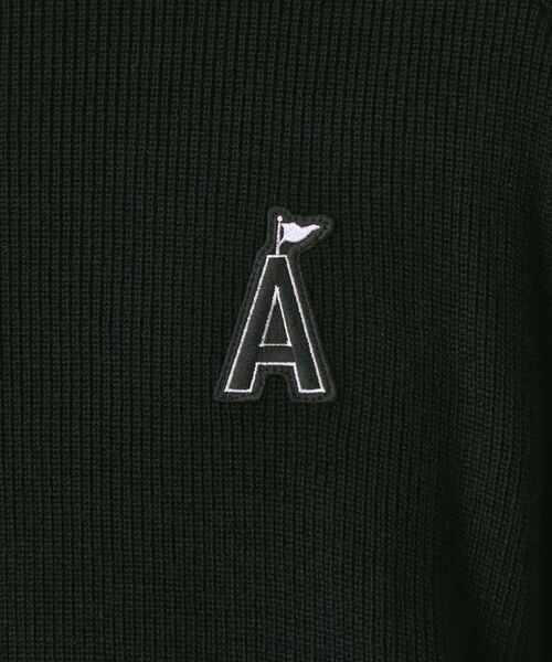 ADABAT STREAM / アダバットストリーム ニット・セーター | 布帛コンビクルーネックニット | 詳細8