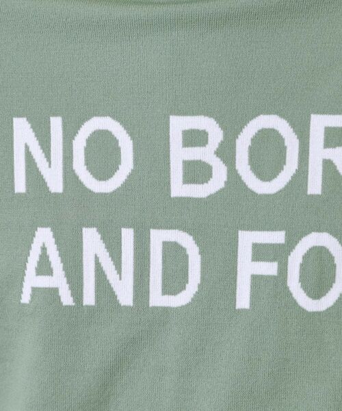 ADABAT STREAM / アダバットストリーム ニット・セーター | イージーケアメッセージロゴニット | 詳細11