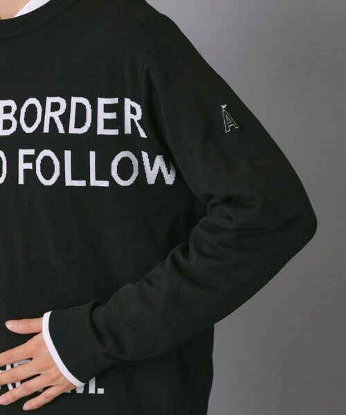 ADABAT STREAM / アダバットストリーム ニット・セーター | イージーケアメッセージロゴニット | 詳細19