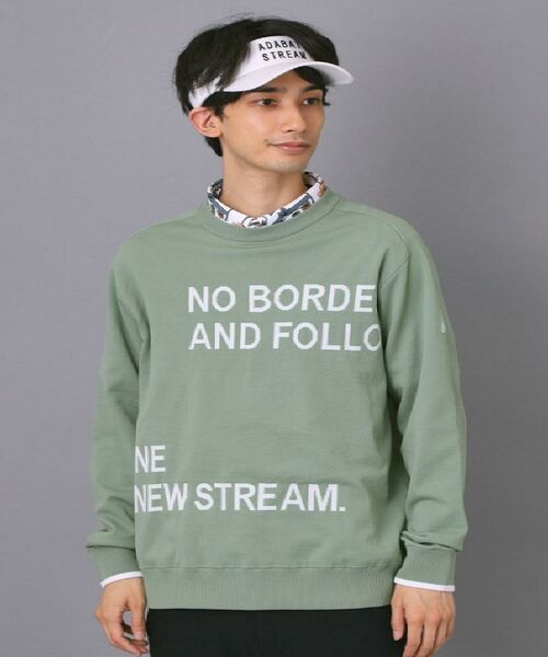 ADABAT STREAM / アダバットストリーム ニット・セーター | イージーケアメッセージロゴニット | 詳細24