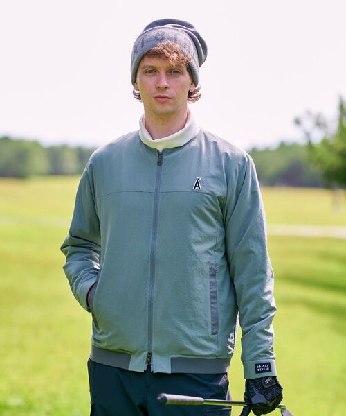 ADABAT STREAM / アダバットストリーム レザーブルゾン・ジャケット | クールドッツストレッチブルゾン | 詳細12