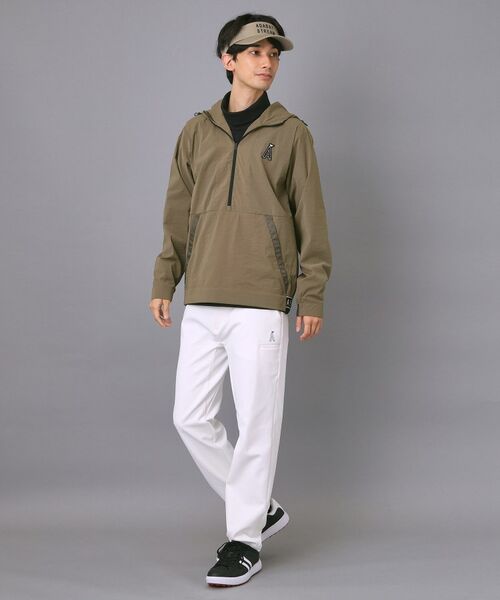 ADABAT STREAM / アダバットストリーム レザーブルゾン・ジャケット | 【撥水】ナイロンストレッチ プルオーバー | 詳細12