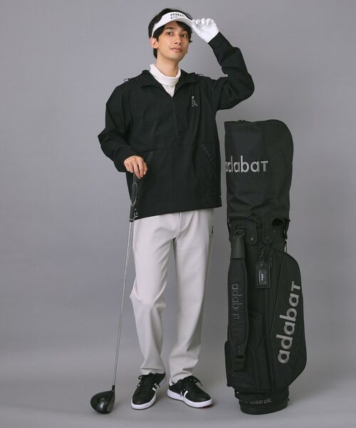 ADABAT STREAM / アダバットストリーム レザーブルゾン・ジャケット | 【撥水】ナイロンストレッチ プルオーバー | 詳細4