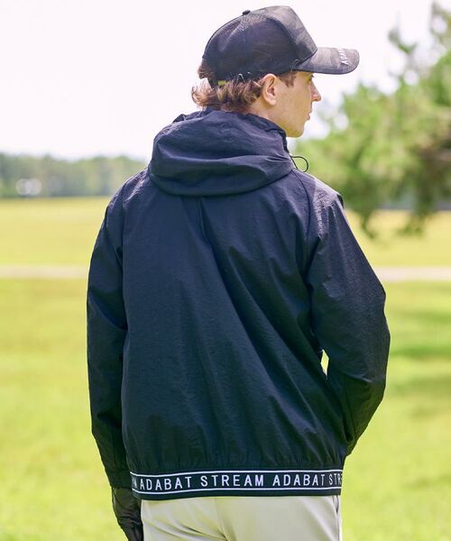 ADABAT STREAM / アダバットストリーム レザーブルゾン・ジャケット | 【撥水】ナイロンストレッチ プルオーバー | 詳細8