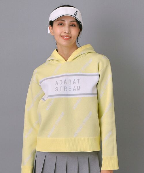 ADABAT STREAM / アダバットストリーム ニット・セーター | STREAMサインロゴニットフーディー | 詳細13