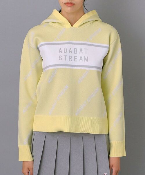 ADABAT STREAM / アダバットストリーム ニット・セーター | STREAMサインロゴニットフーディー | 詳細17