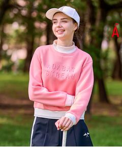 ADABAT STREAM / アダバットストリーム カットソー | ツイルジャージボックスロゴプルオーバー