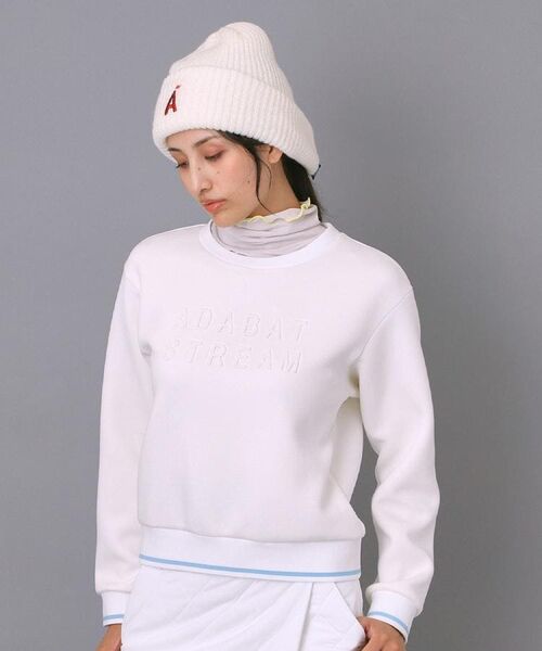 ADABAT STREAM / アダバットストリーム カットソー | ツイルジャージボックスロゴプルオーバー | 詳細1