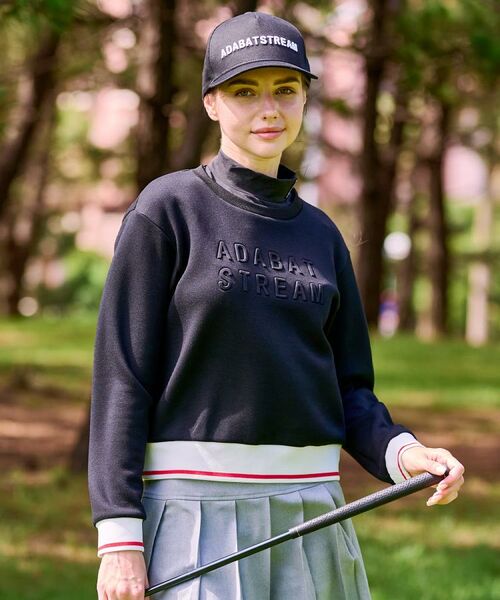 ADABAT STREAM / アダバットストリーム カットソー | ツイルジャージボックスロゴプルオーバー | 詳細16