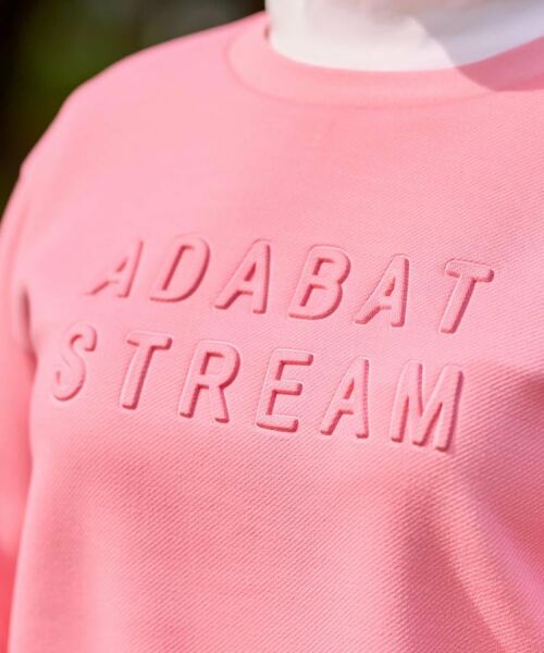 ADABAT STREAM / アダバットストリーム カットソー | ツイルジャージボックスロゴプルオーバー | 詳細23