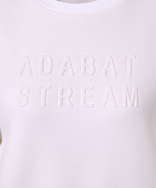 ADABAT STREAM / アダバットストリーム カットソー | ツイルジャージボックスロゴプルオーバー | 詳細5