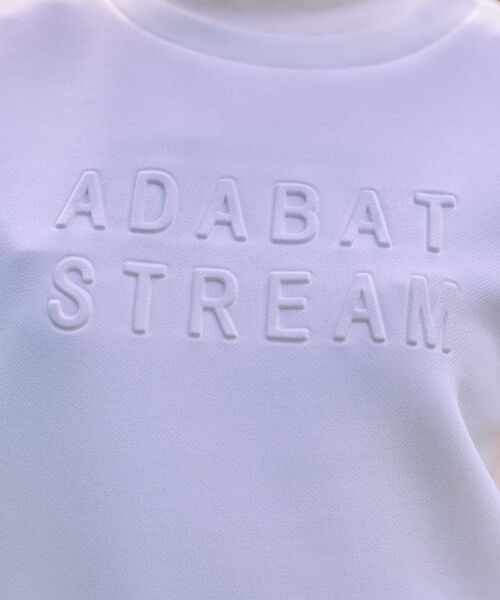 ADABAT STREAM / アダバットストリーム カットソー | ツイルジャージボックスロゴプルオーバー | 詳細6