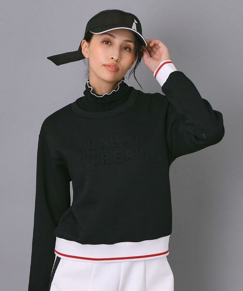 ADABAT STREAM / アダバットストリーム カットソー | ツイルジャージボックスロゴプルオーバー | 詳細9